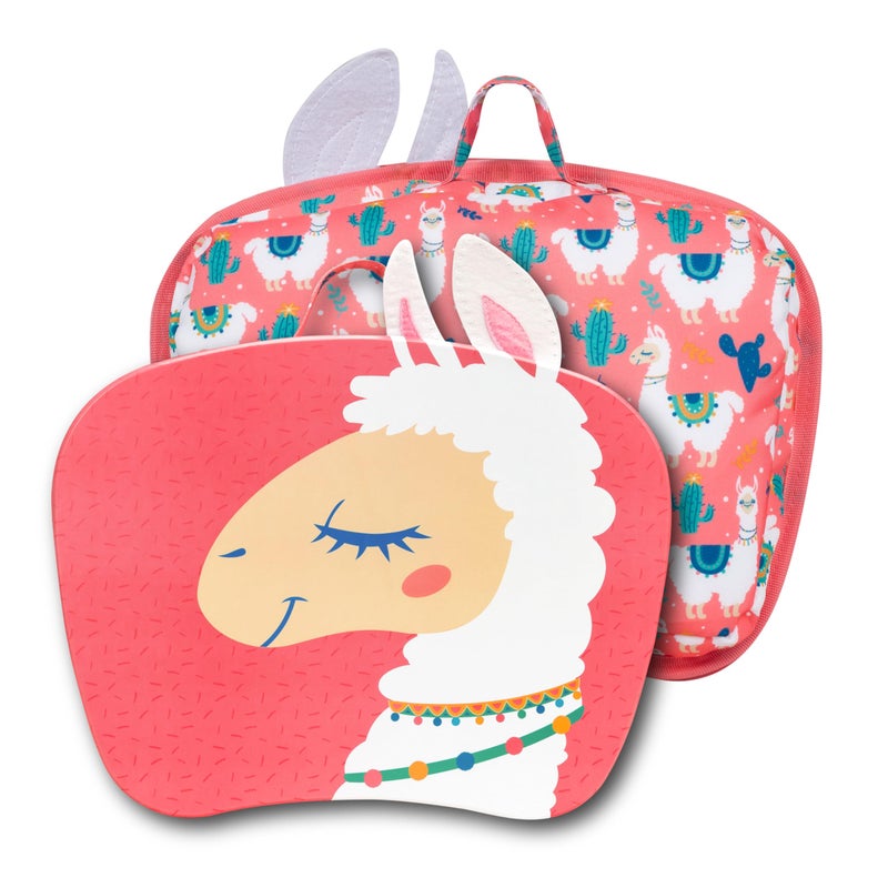 LAPGEAR Lap Pets Lap Desk for Lilâ€™ Kids - Llama - Fits up to 11.6 Inch Laptops - Style No. 46749 - Image 1